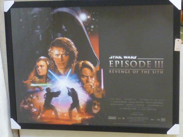 A Star Wars film poster "Episode III Revenge of the Sith" Image