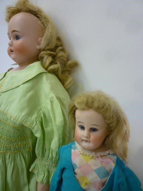 A bisque shoulder head doll Image