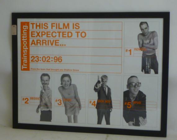 A film poster "Train Spotting" (1996) Image