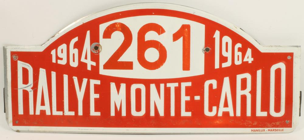 A 1964 Monte-Carlo Rallye vehicle Image
