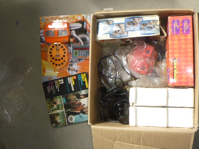 Five View-Master 3-D viewers Image