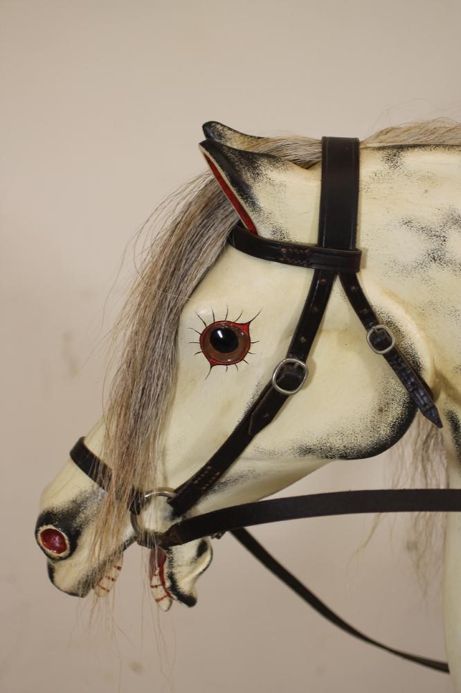 An extra large rocking horse Image