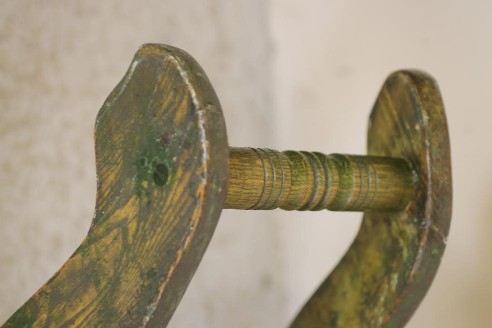 An extra large rocking horse Image