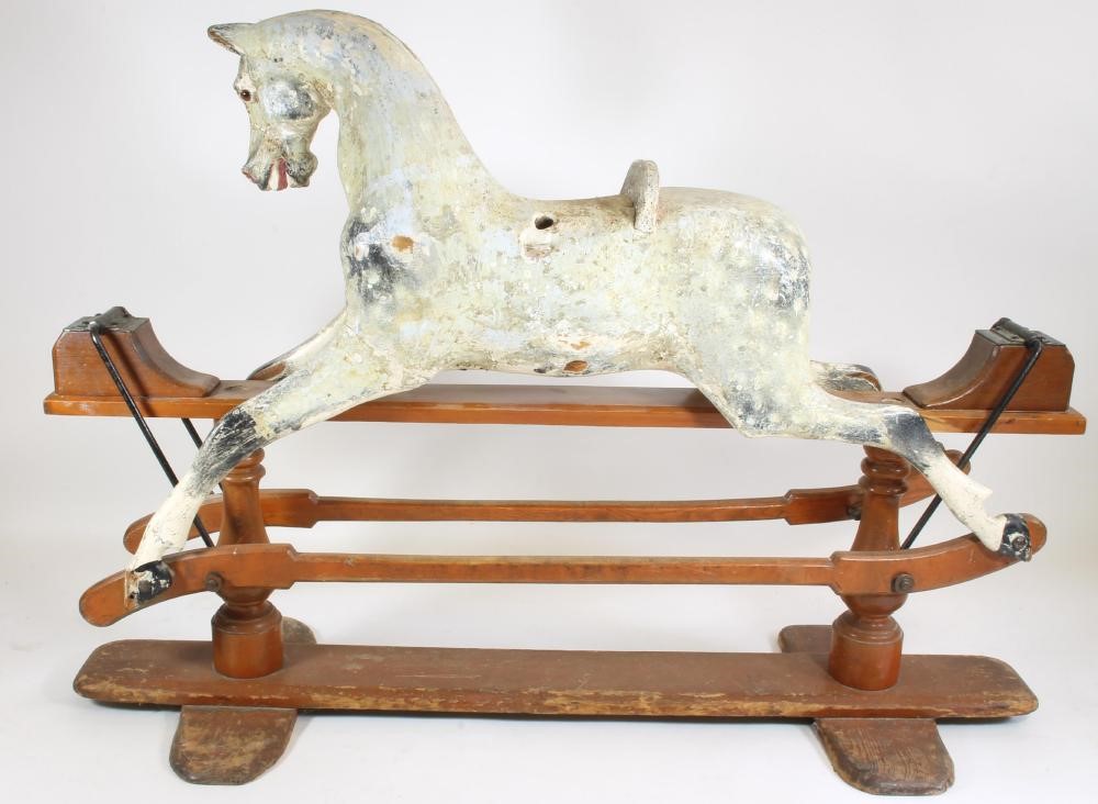 A medium/large rocking horse Image