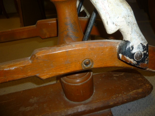 A medium/large rocking horse Image