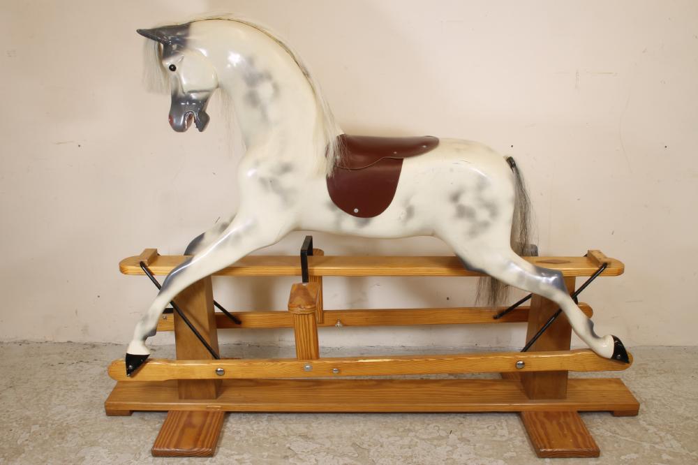 A large Haddon "School" rocking horse Image