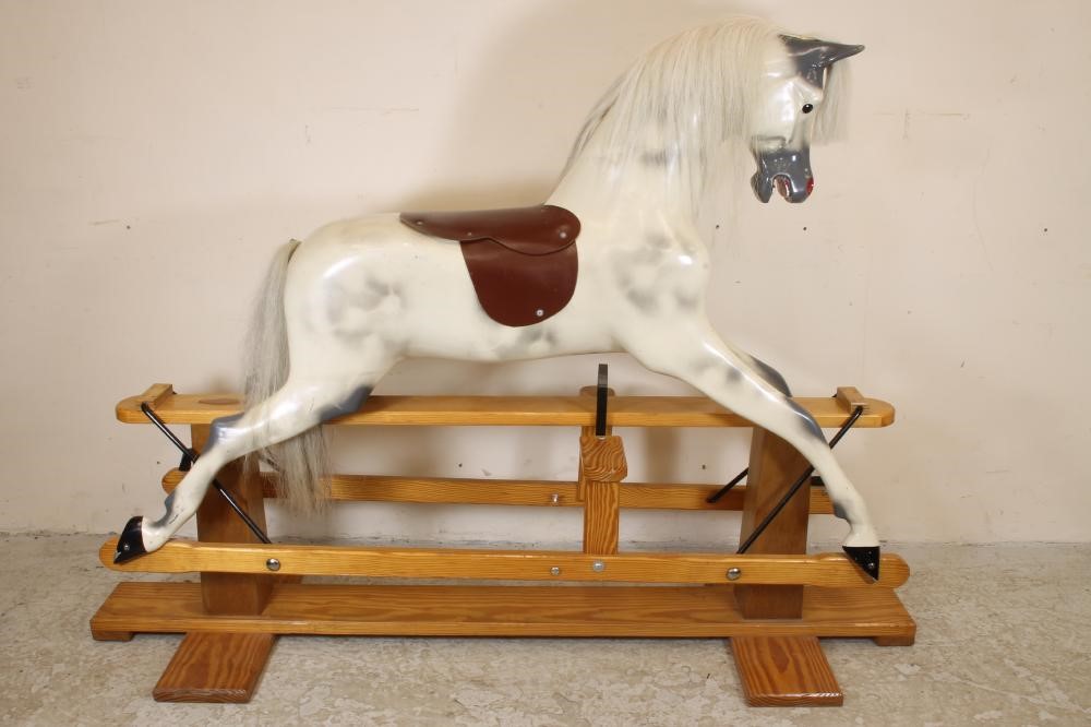 A large Haddon "School" rocking horse Image