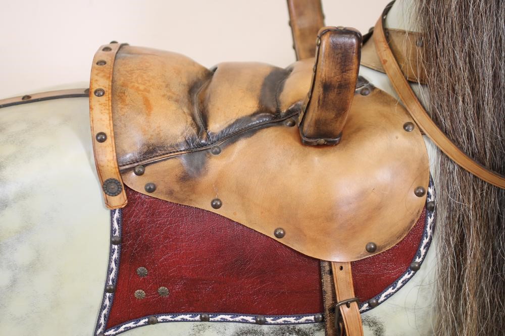 A very rare extra large F.H. Ayres rocking horse Image