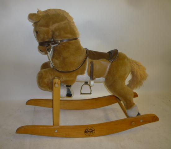 A small Gy-Gy (French) prancing rocking horse Image