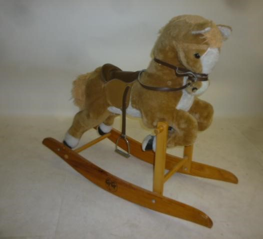 A small Gy-Gy (French) prancing rocking horse Image