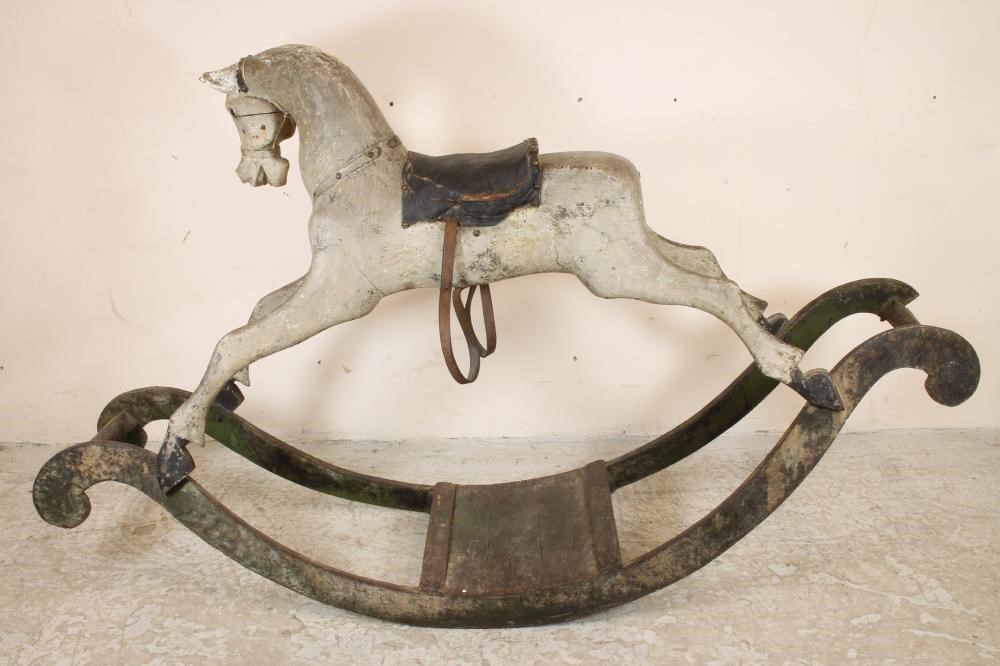 A medium rocking horse Image