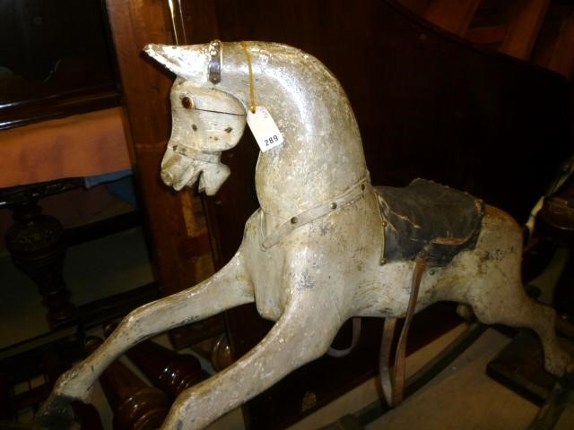 A medium rocking horse Image