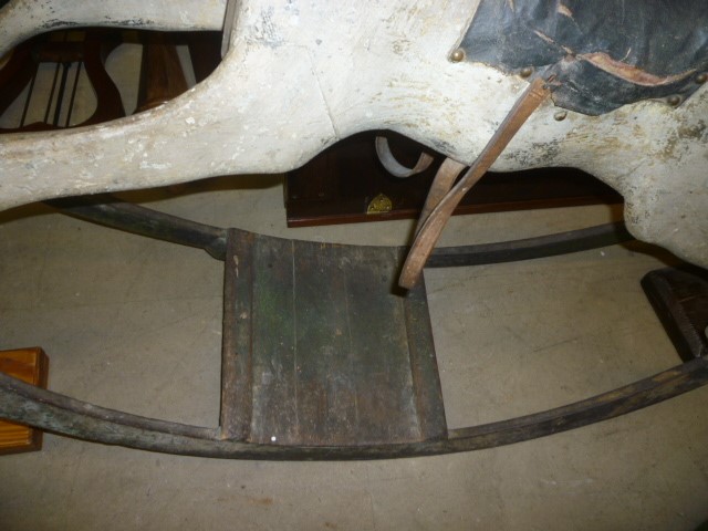 A medium rocking horse Image