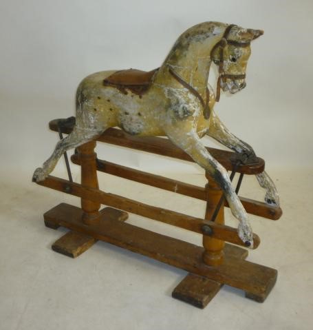 A small Lines Bros. rocking horse Image