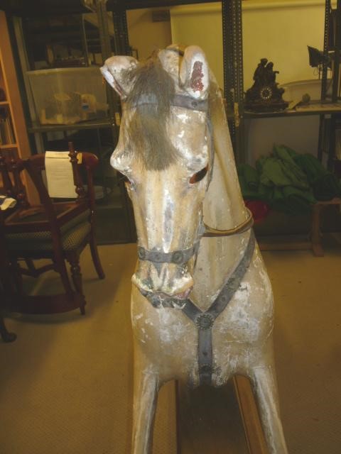 An extra large rocking horse by F.H. Ayres Image