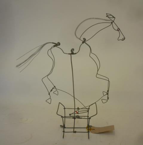 A wire horses automaton by Douglas Wilson Image