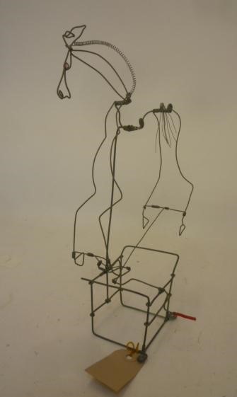 A wire horses automaton by Douglas Wilson Image