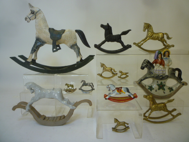 A pottery rocking horse by Shirley Davis Dew Image