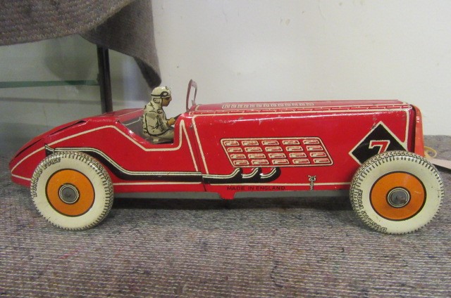 A Mettoy racing car Image