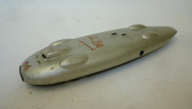 A John Cobb tinplate speed record car Image