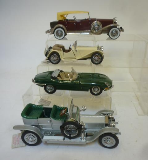 Four Franklin Mint Models Image