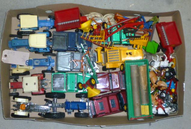 Seven Britains farm tractors Image