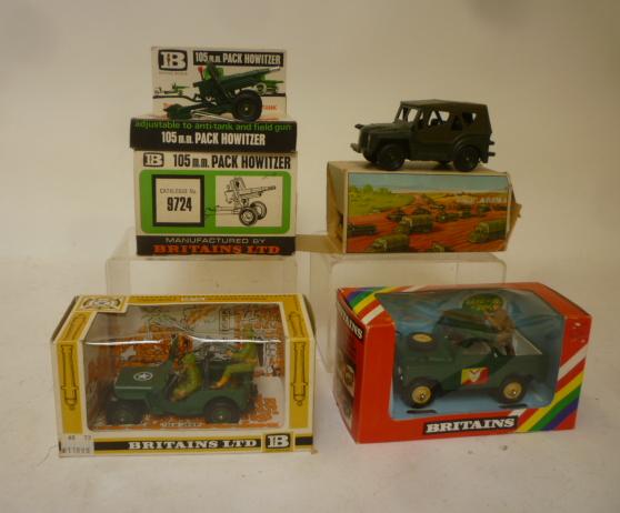 Four Britains 9724 105mm Pack Howitzer Image