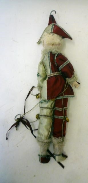 A French Polichinelle type doll with bisque head Image