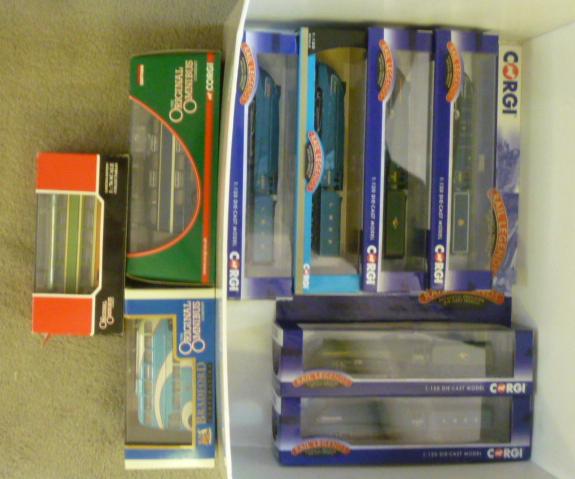 Six Corgi Rail Legends and three Original Omnibus Models Image