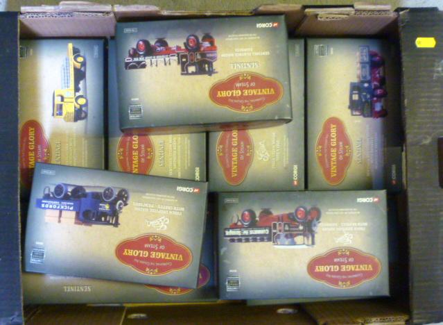 Nine Corgi Vintage Glory Models Image