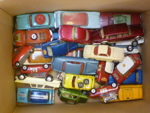 Thirty Corgi car models Image