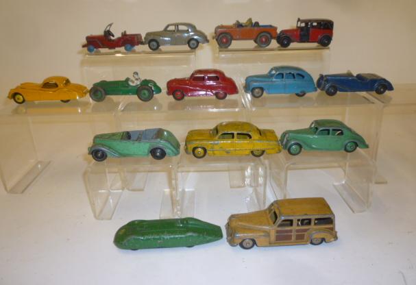 Thirteen Dinky cars Image
