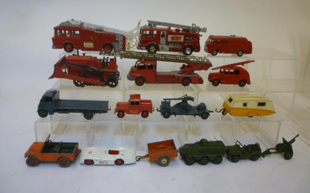 Sixteen various Dinky commercial Image