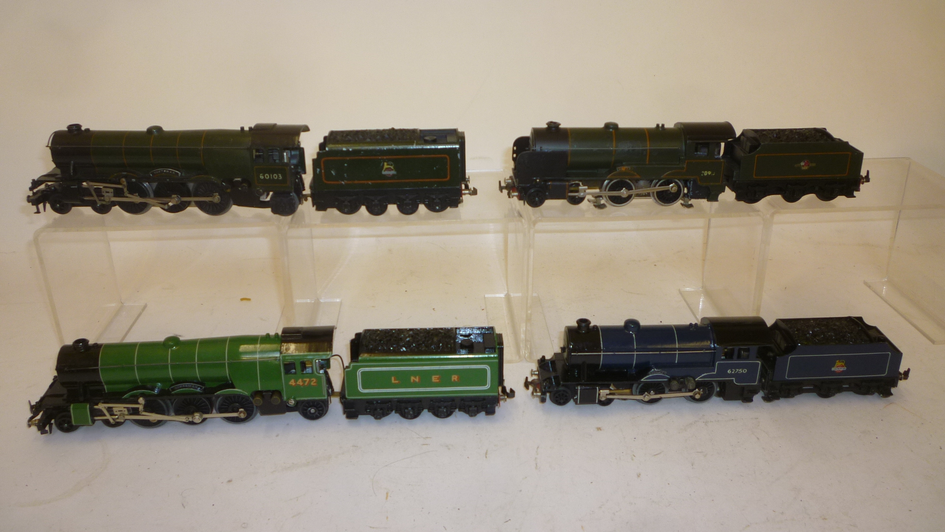 Four Trix Twin locomotives comprising B.R. Flying Scotsman Image
