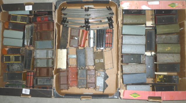 Approximately sixty wagon bodies Image