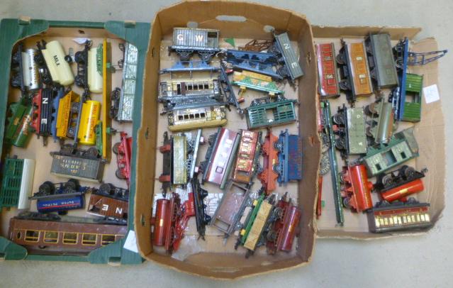 Playworn Hornby trains Image