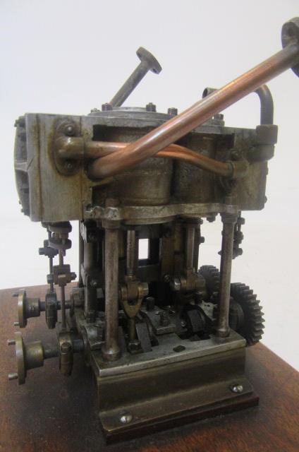 Twin compound marine steam engine Image