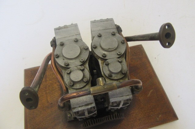 Twin compound marine steam engine Image
