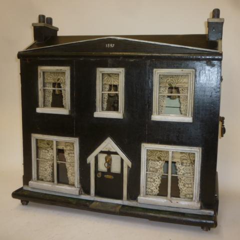 A late 19th century doll's house Image