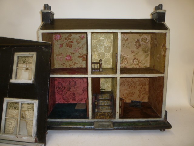 A late 19th century doll's house Image