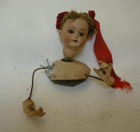 A Simon & Halbig bisque dolls head Image