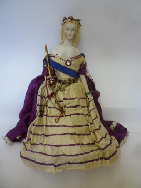 A china shoulder head doll Image