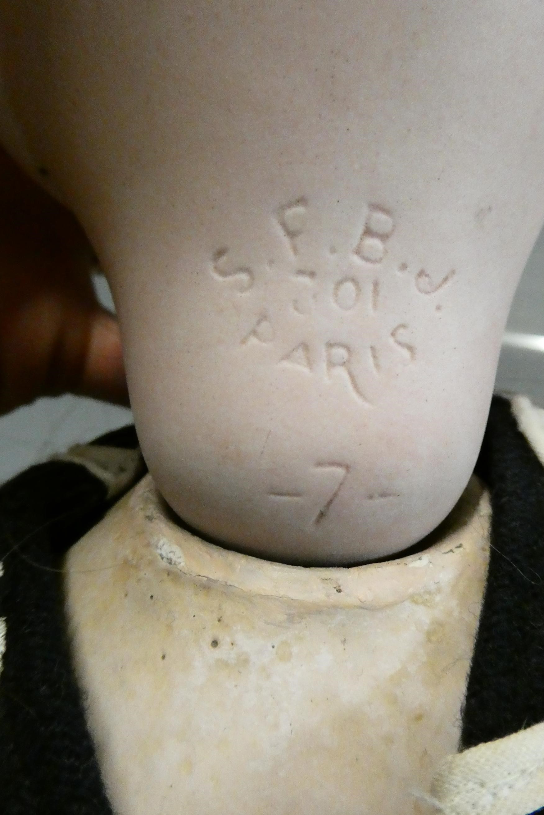 An SFBJ bisque socket head doll Image