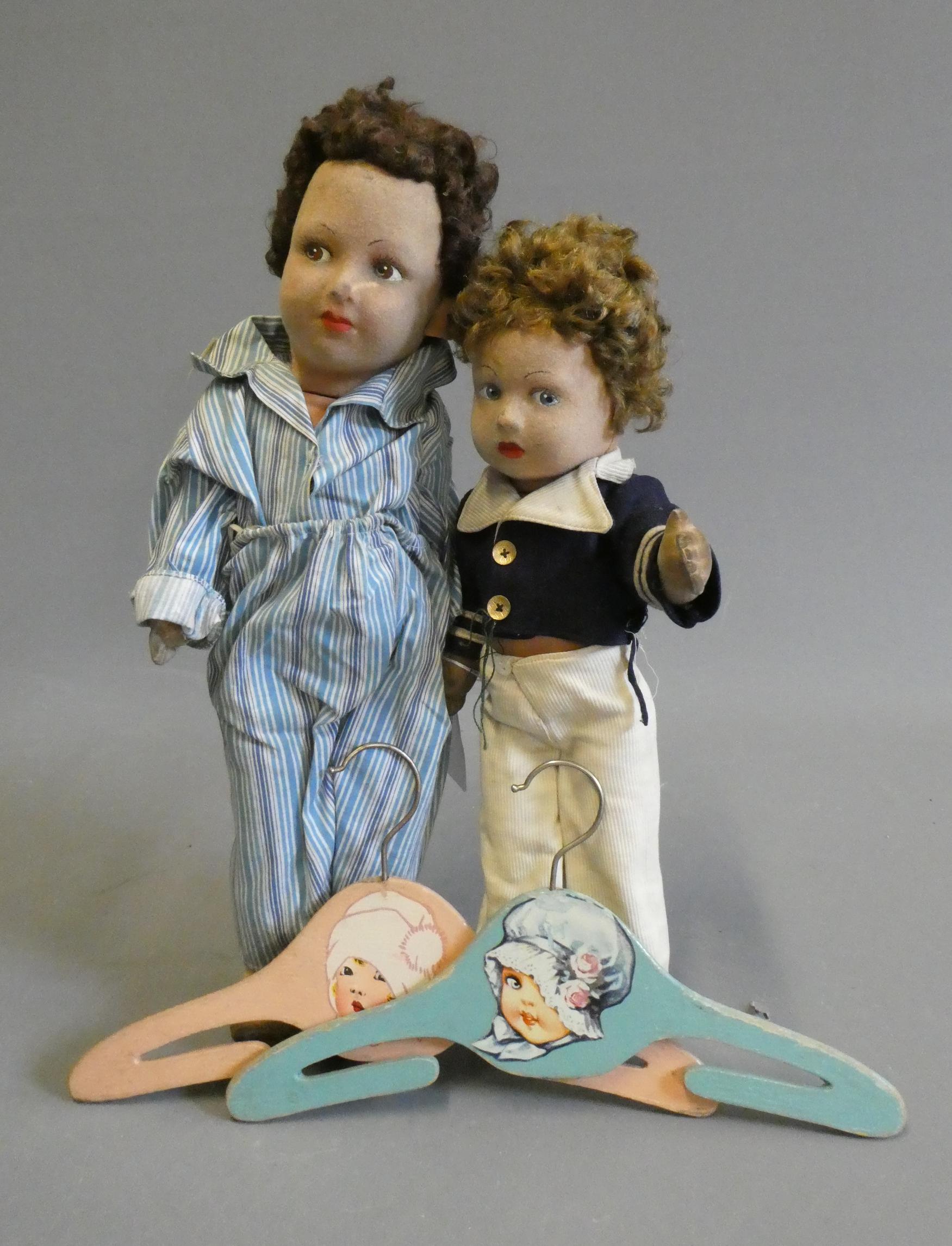 Two Farnell's Alpha Toys dolls Image