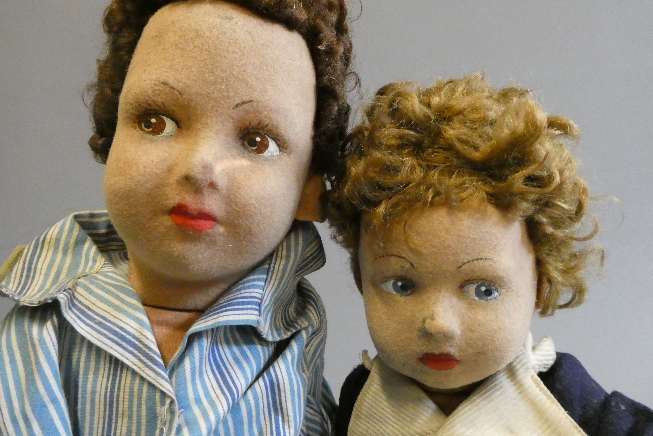 Two Farnell's Alpha Toys dolls Image