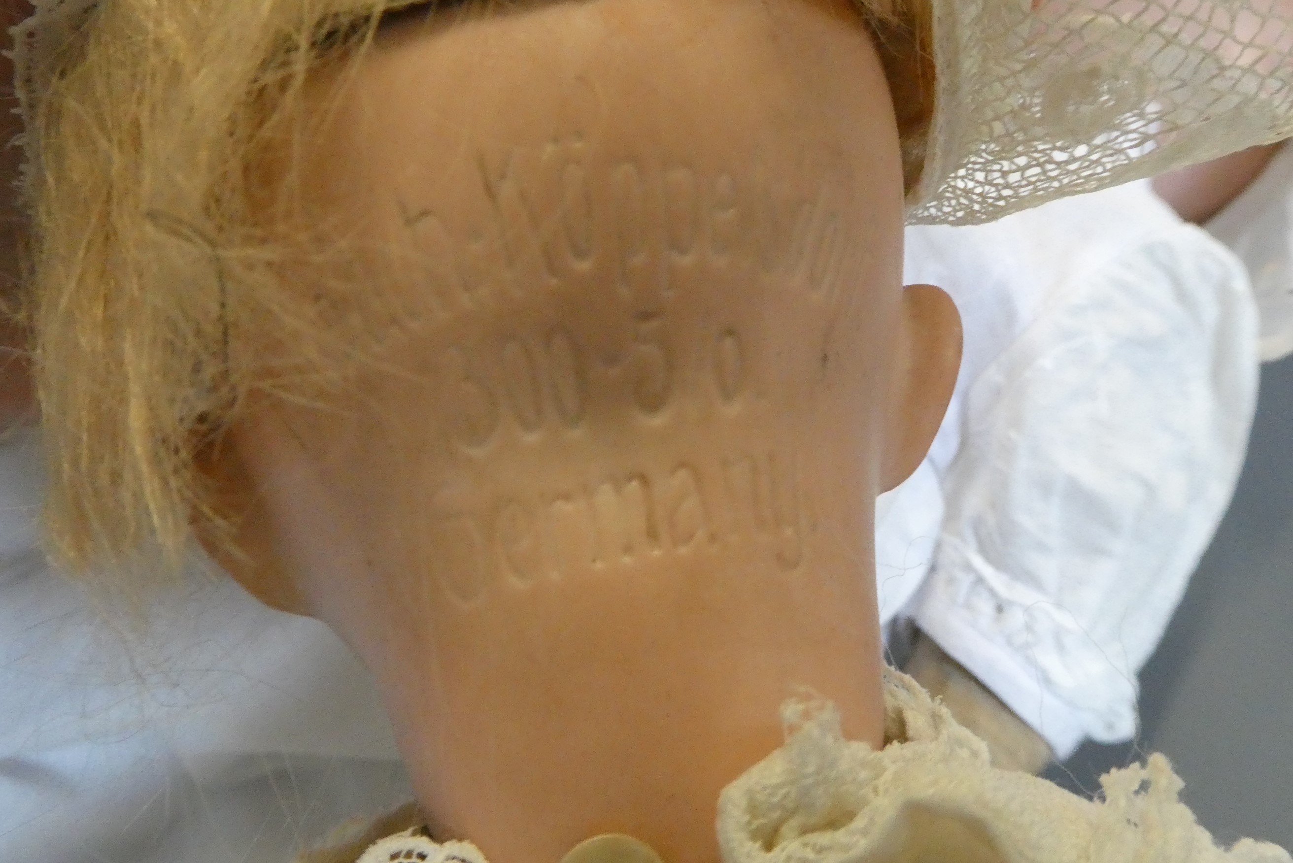Three German bisque head dolls Image