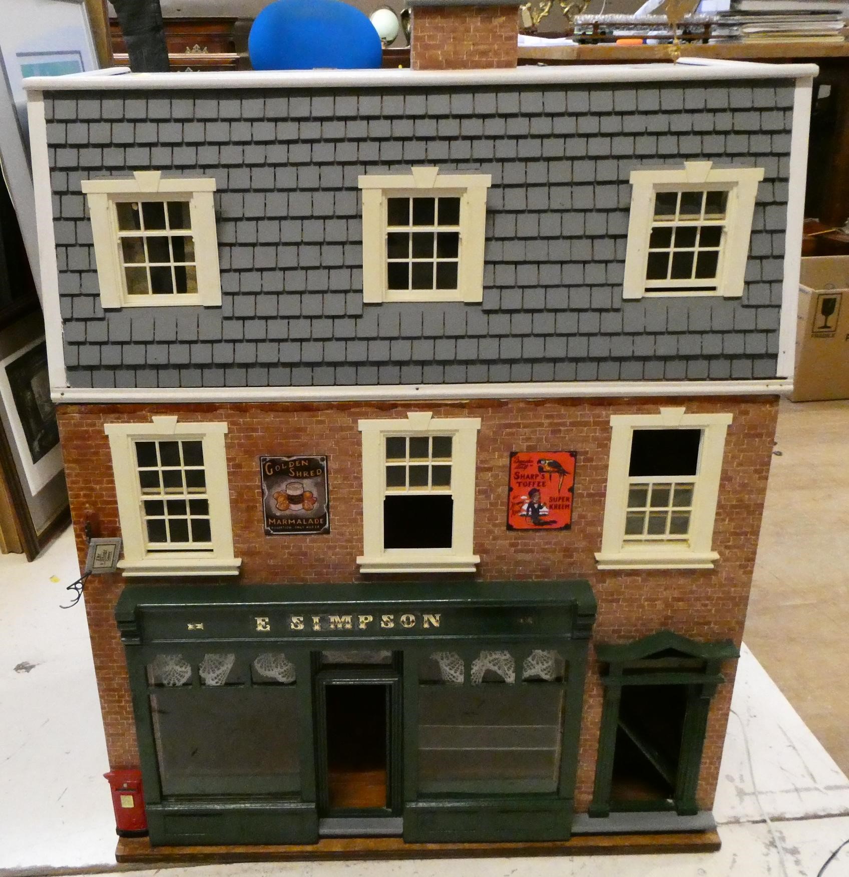 A 20th century doll's house shop Image
