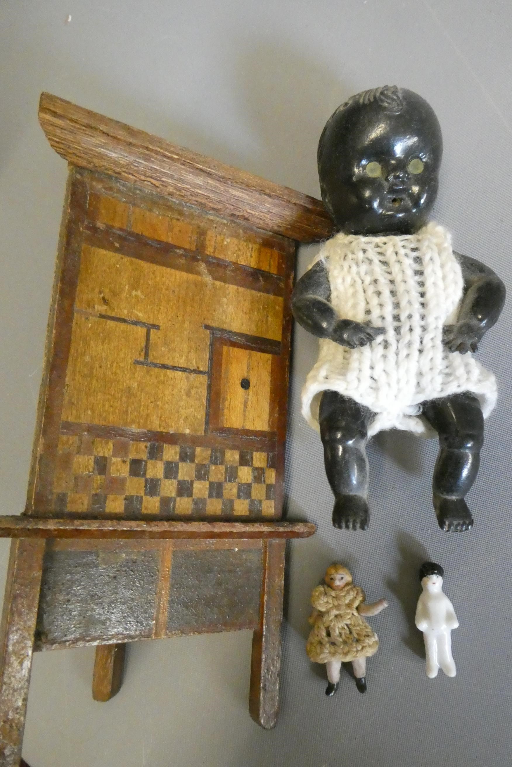Vintage doll's house and accessories Image