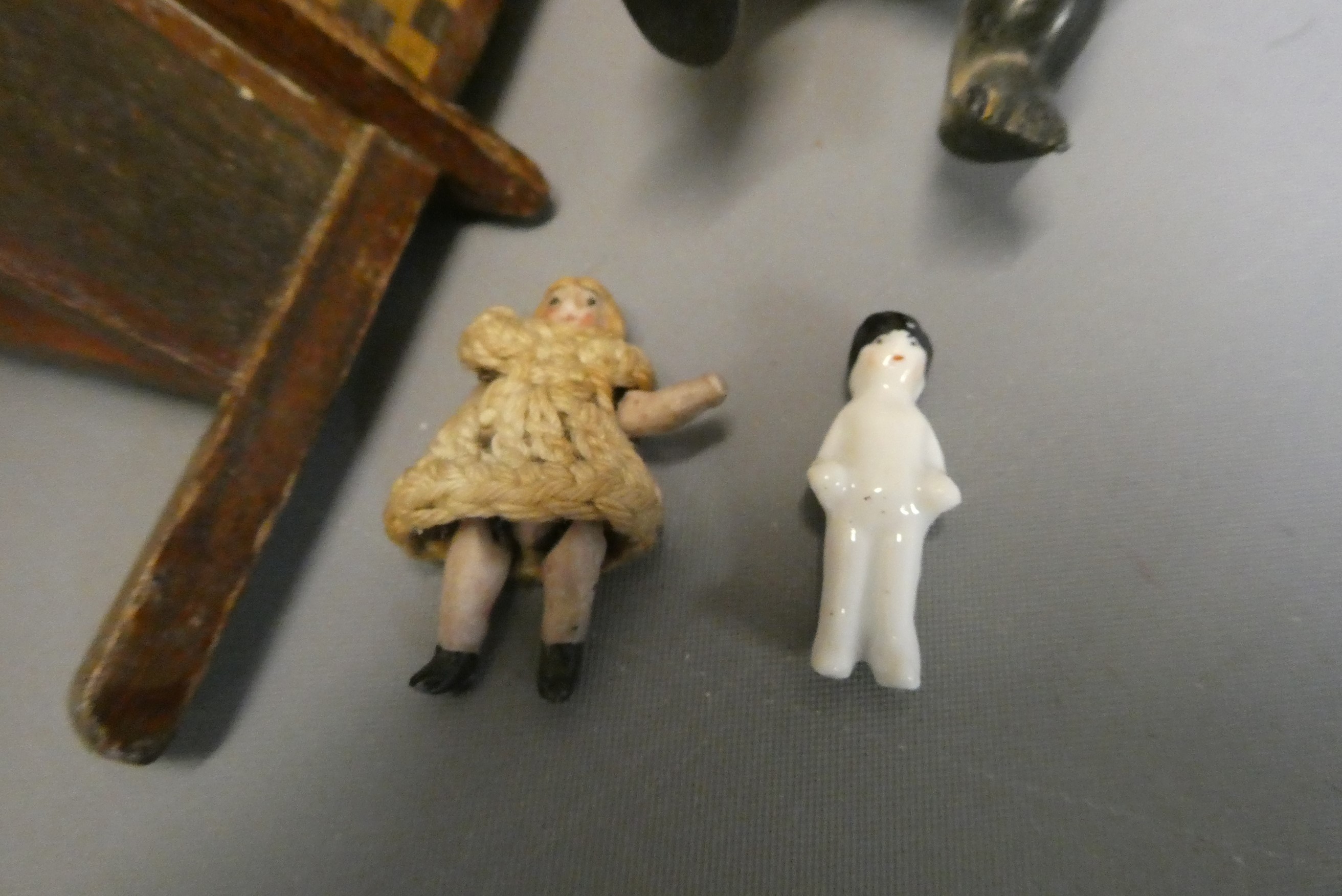 Vintage doll's house and accessories Image