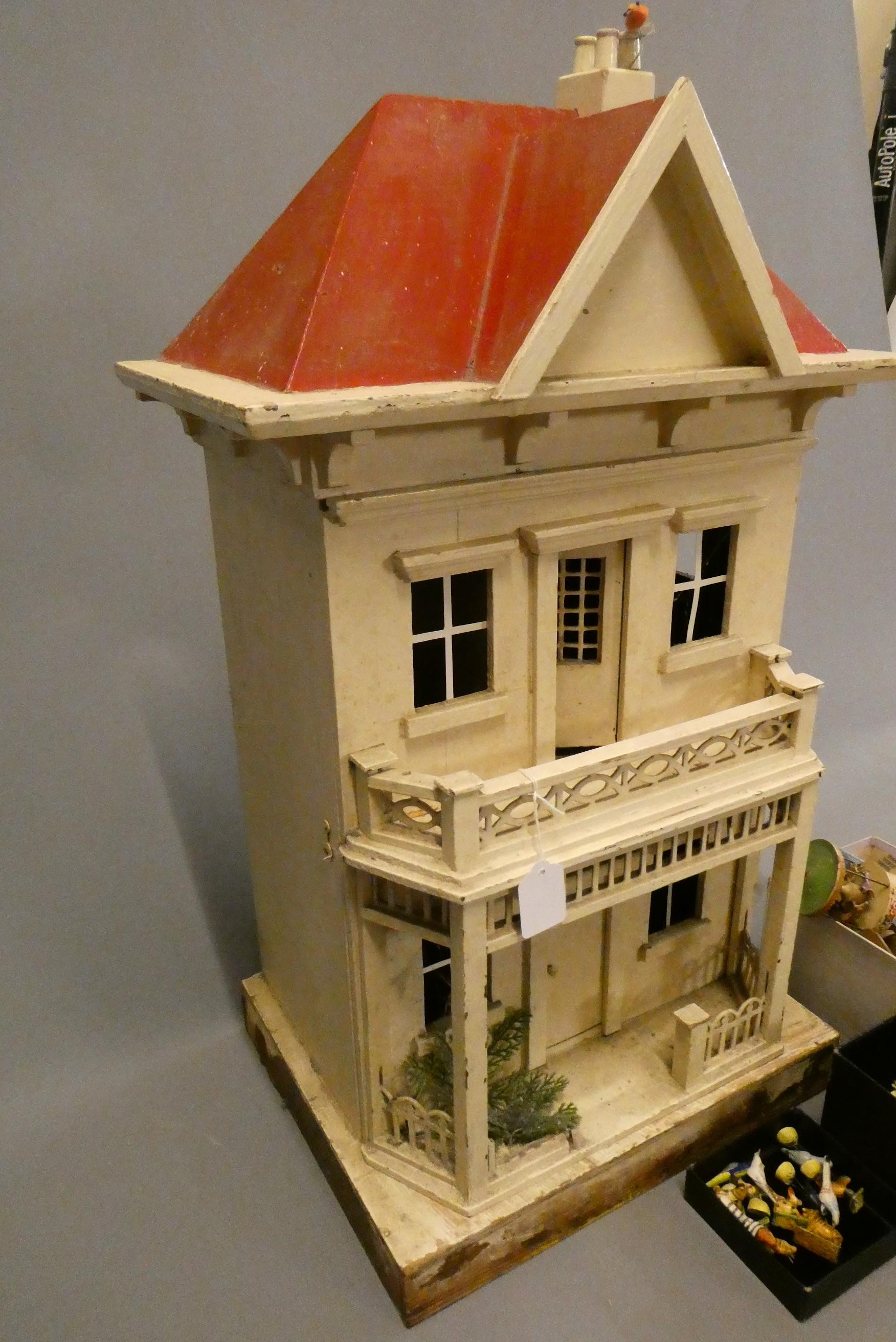 Vintage doll's house and accessories Image